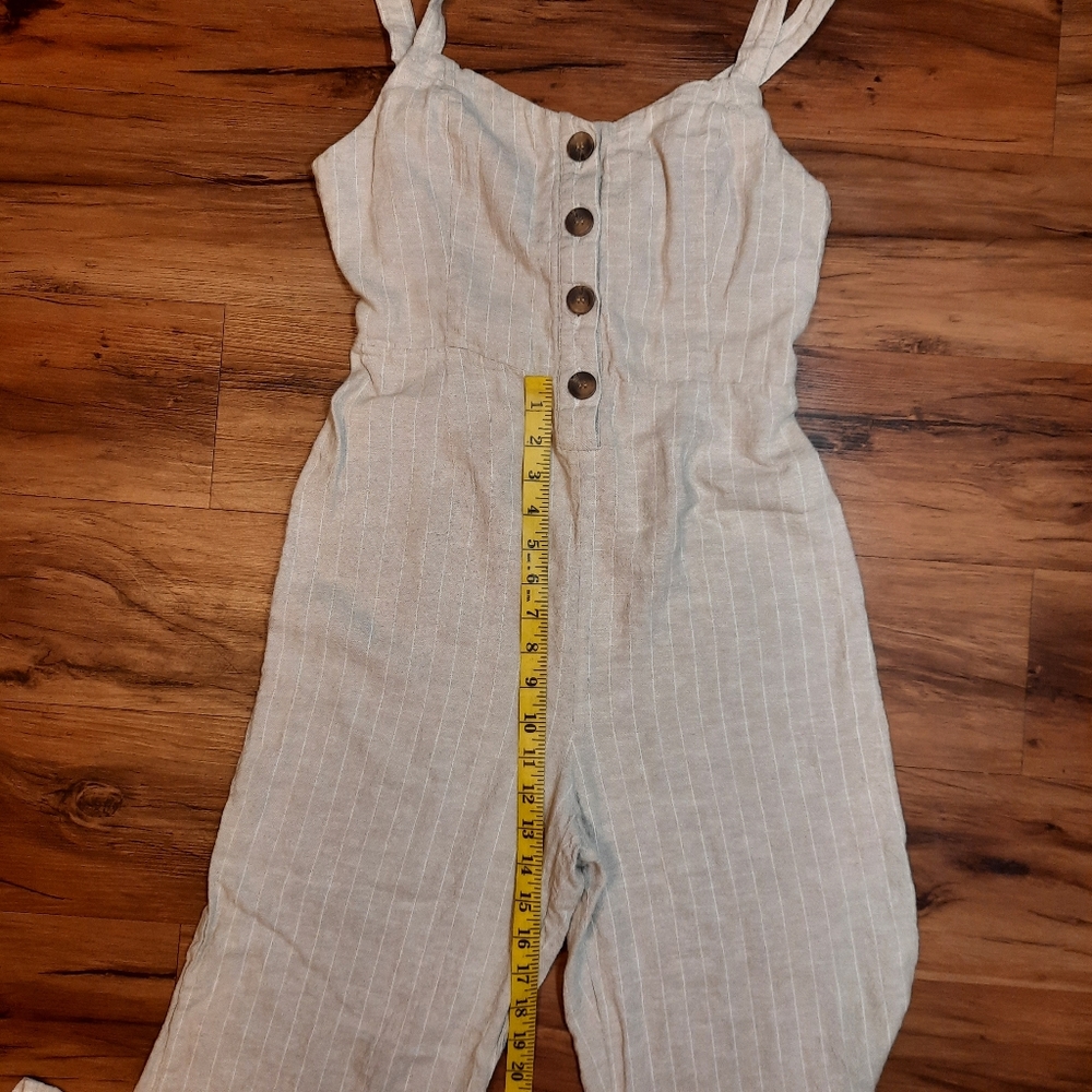 Romeo & Juliet Couture medium, Striped Jumpsuit - Picture 6 of 8